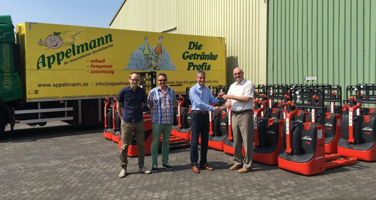 Die neuen Linde Hubwagen sind da Die neuen Linde Hubwagen sind da